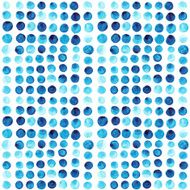 Vector watercolor circles seamless pattern (tiled) Retro hand d N3