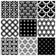 Seamless backgrounds Collection - Vintage Tile N8