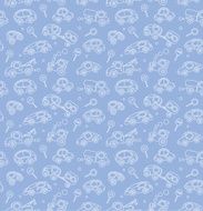 Cars seamless pattern N12