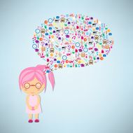 Girls think Back to School buzz words