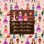 Royal people card