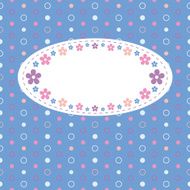 cute blue greeting card N2