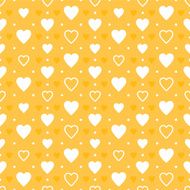 yellow hearts background