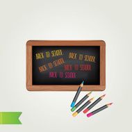 Poster Back to school N3