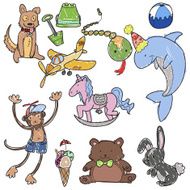 hand drawn toys N2