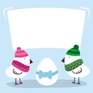 Bird expect their egg