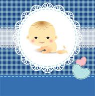 Baby photo frame