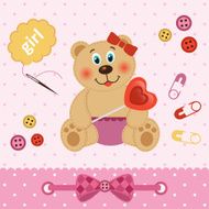 Teddy Bear With Heart N5