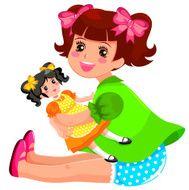 Girl with a Doll N2