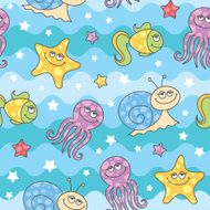 pattern sea creatures N3