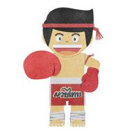 Paper boy ( muay thai kick Boxer ) recycled papercraft N6