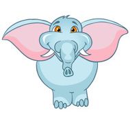 Cartoon Character Elephant N2