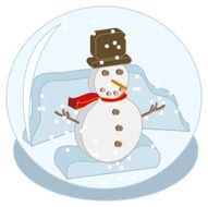 Snowman Globe