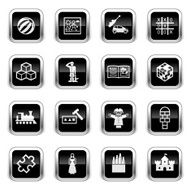 Supergloss Black Icons - Childplay &amp; Toys