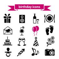 birthday icons N4