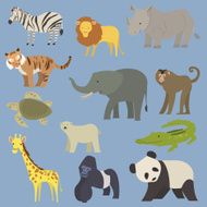 Kids Zoo Animal Set