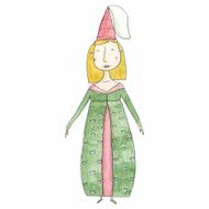 Lady Watercolor N5