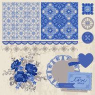 Scrapbook Design Elements - Vintage N3