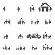 People Family Pictogram