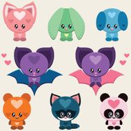 Cute animals set N2