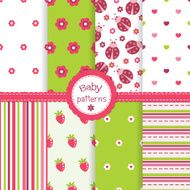 Set of baby patterns N3