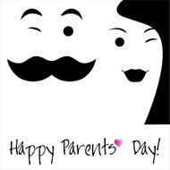 Happy Parents Day background or card N14