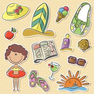 Summer women&#039;s vacation