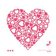 hearts greeting card N7