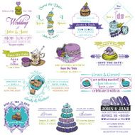 Wedding Vintage Invitation Collection -