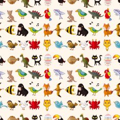 seamless animal pattern N22