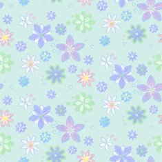Seamless pattern with flowers N6