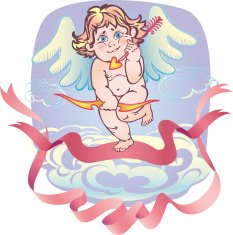 Cupid with an arrow N2