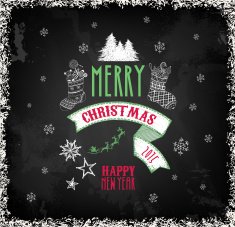 christmas card N34