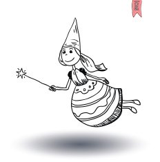 fairie angel vector illustration N14