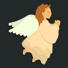 Angel in Prayer Girl