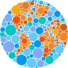 Abstract mosaic globe