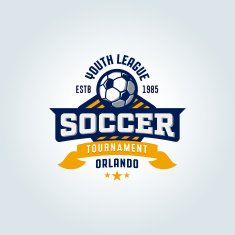 Soccer Football Badge Design