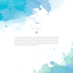 Vector watercolor template N134
