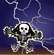 Girl Struck by Lightning
