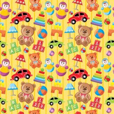 Seamless toys pattern N7