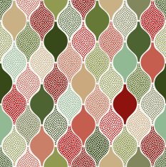 seamless doodle dots cute ornament pattern N3