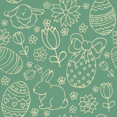 Easter vector pattern N6
