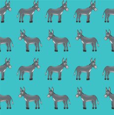 donkey pattern
