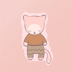 Cute cat clothing N2