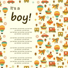 Baby background with place for text N2