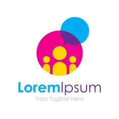 Ask people curiosity place icon simple elements logo
