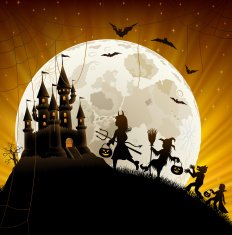 Halloween scene N4