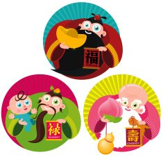 Fortune Prosperity & Longevity God