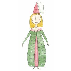 Lady Watercolor N5