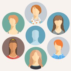 Set of avatar icons N4